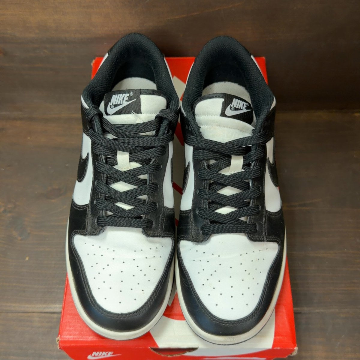 Nike Dunk Low Retro White Black Panda (Women's) - Image 3