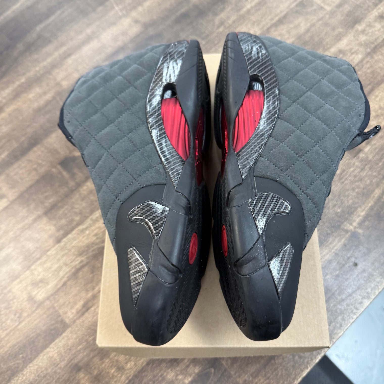 Black Ferrari Jordan 14 Retro (USED, No Box)