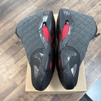 Black Ferrari Jordan 14 Retro (USED, No Box)