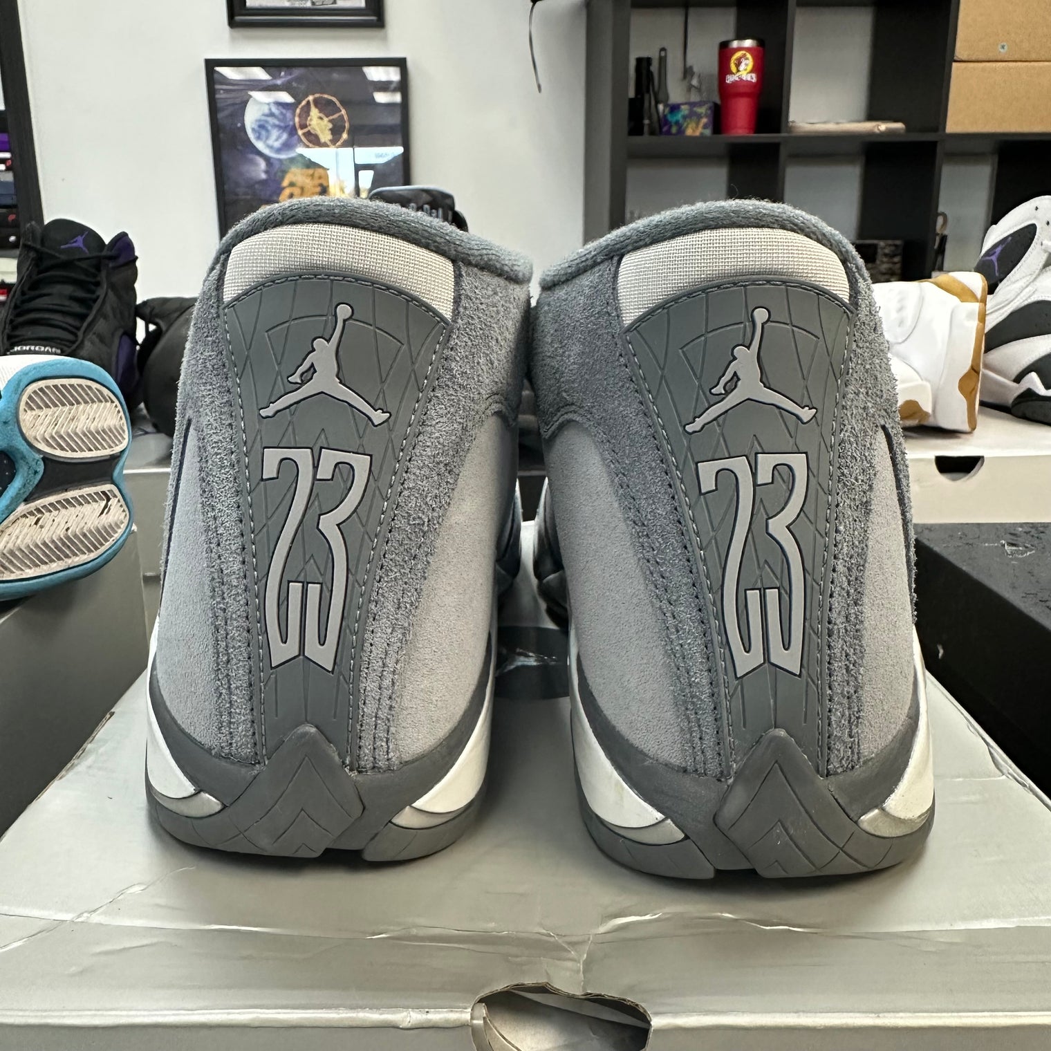 Flint Grey Jordan 14 Retro (USED)