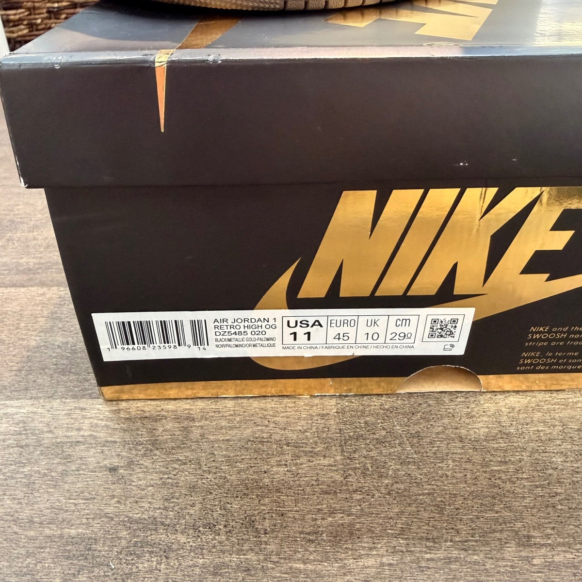 Jordan 1 Retro High OG Palomino Size 11 (Pre-Owned) - Image 6