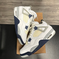 Midnight Navy Jordan 4 Retro (USED;NO BOX)