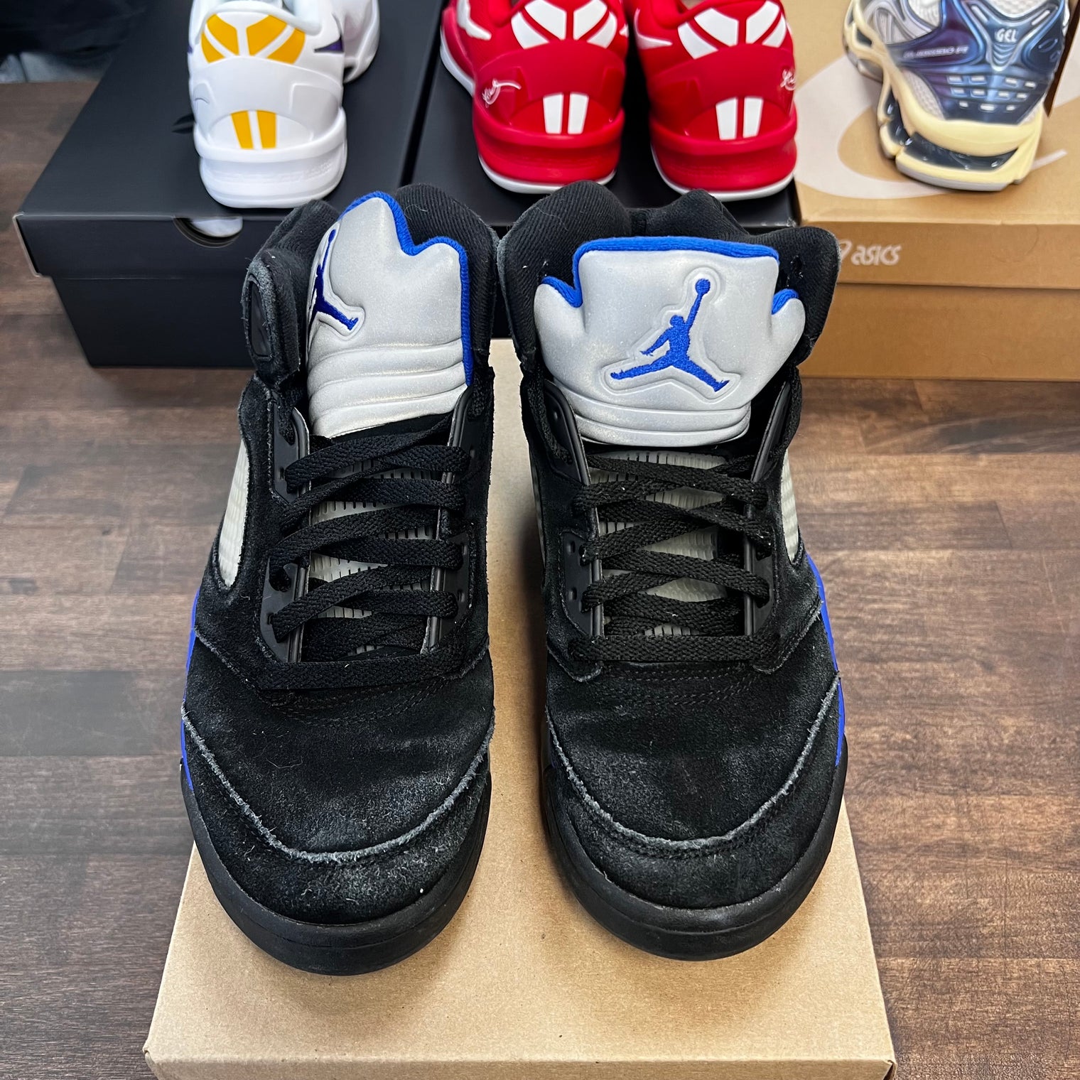 Racer Blue Jordan 5 (USED, No Box)