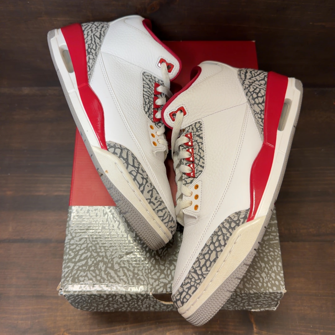 Jordan 3 Retro Cardinal Red - Image 2