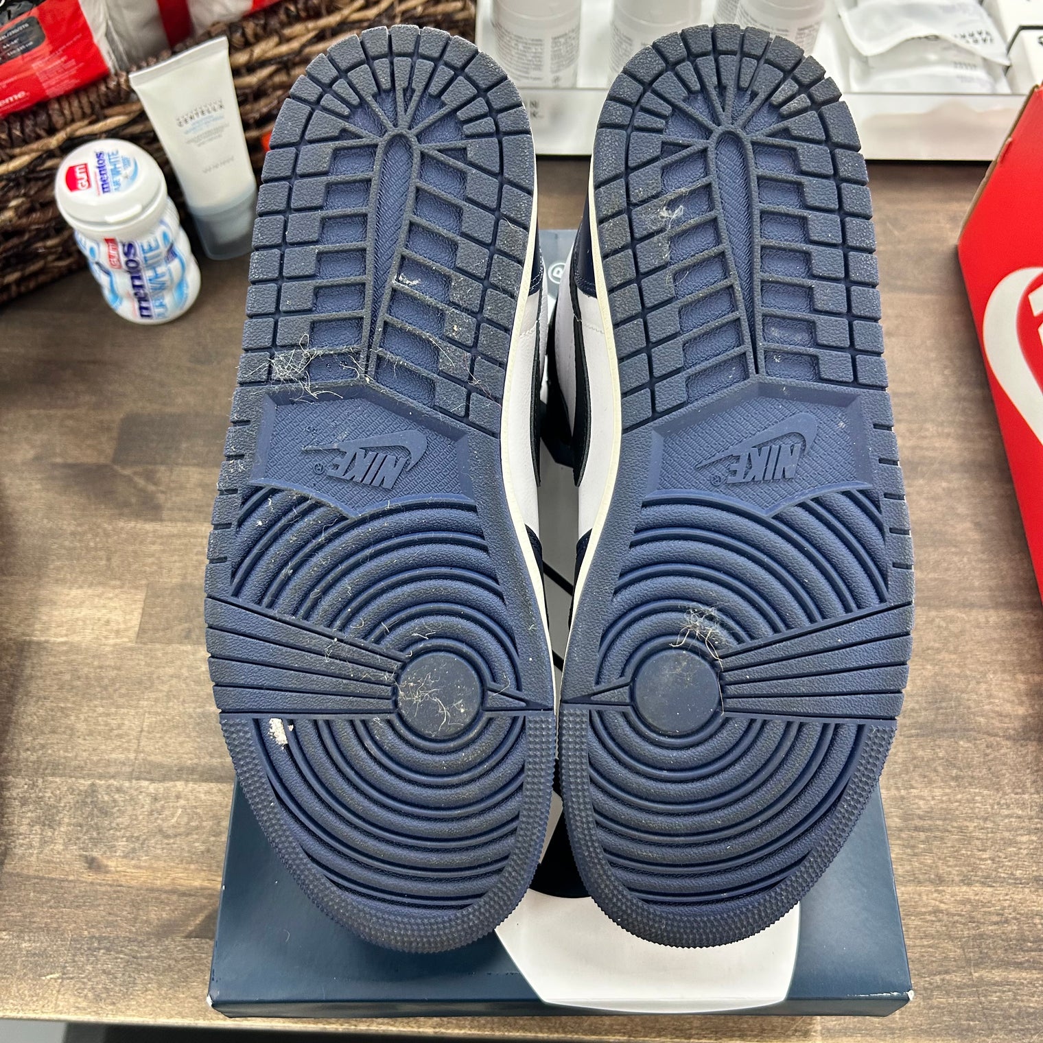 Midnight Navy Jordan 1 High (USED)