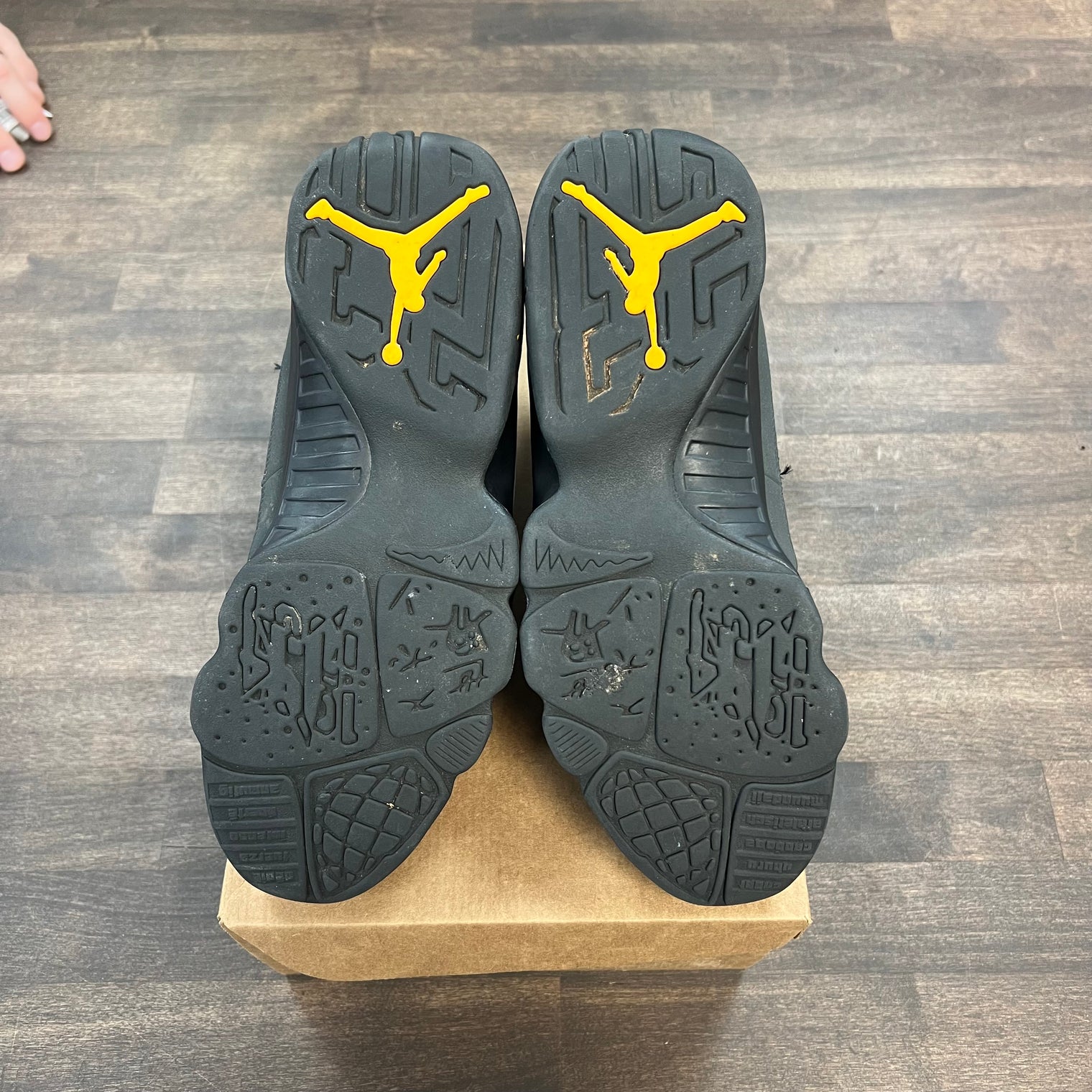 University Gold Jordan 9 (USED, No Box)