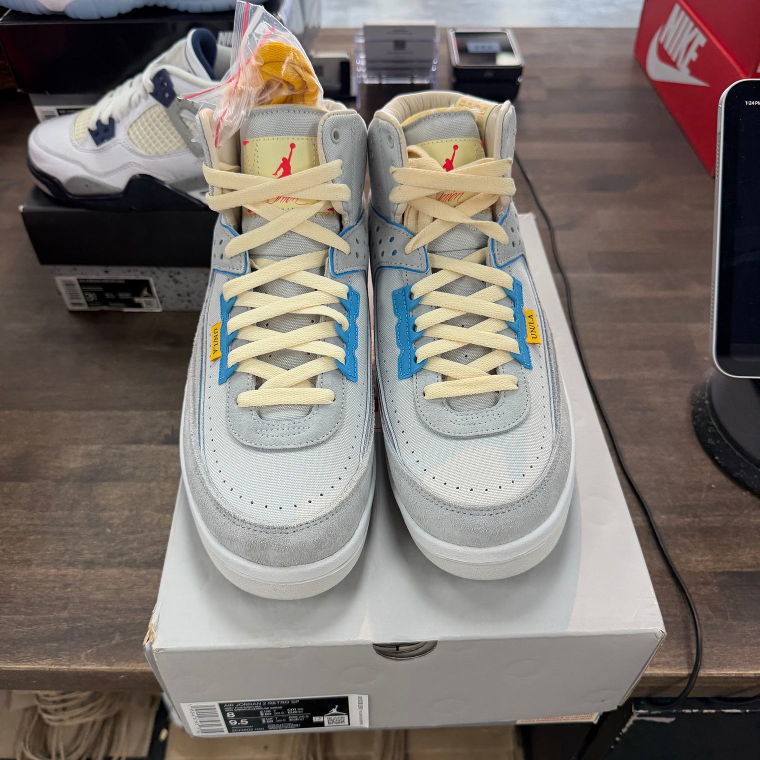 Grey Fog Union LA Jordan 2 Retro (Lightly Worn)