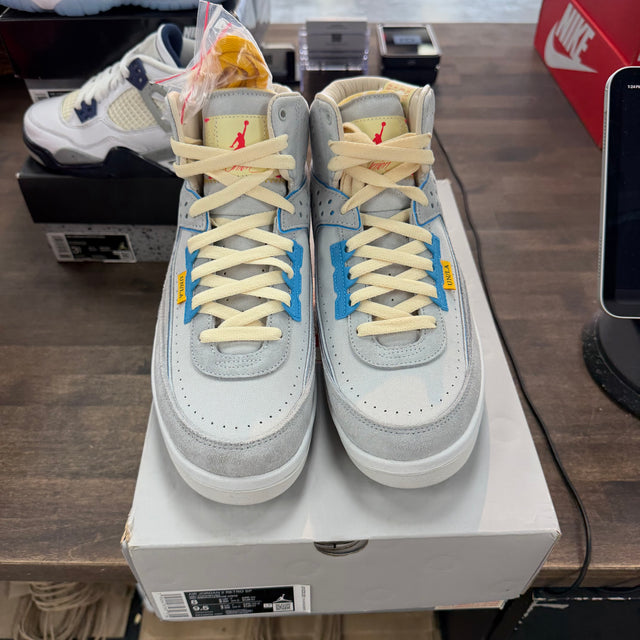 Grey Fog Union LA Jordan 2 Retro (Lightly Worn)