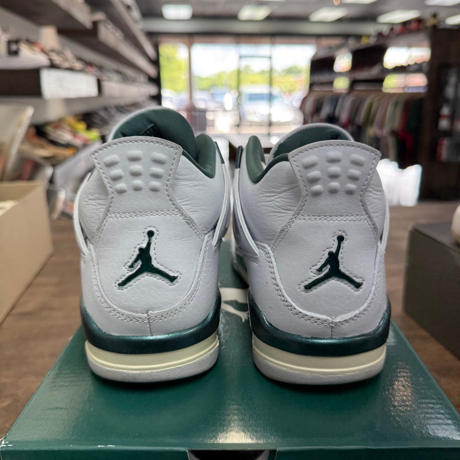 Oxidized Green Jordan 4 (GS) (USED)