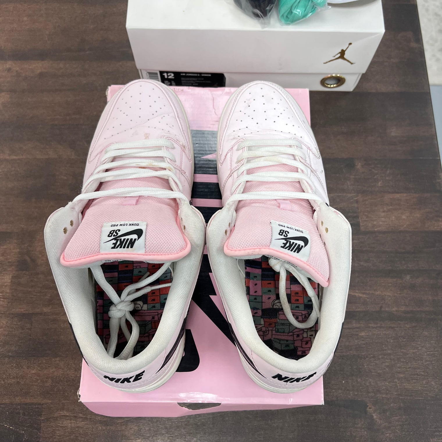 Pink Box SB Dunk Low (USED)