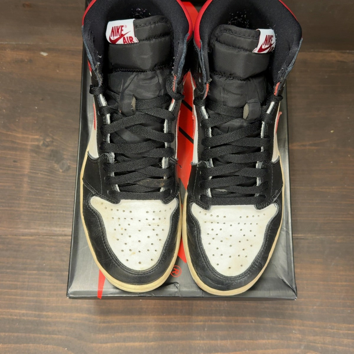 Jordan 1 Retro High Black Gym Red - Image 3