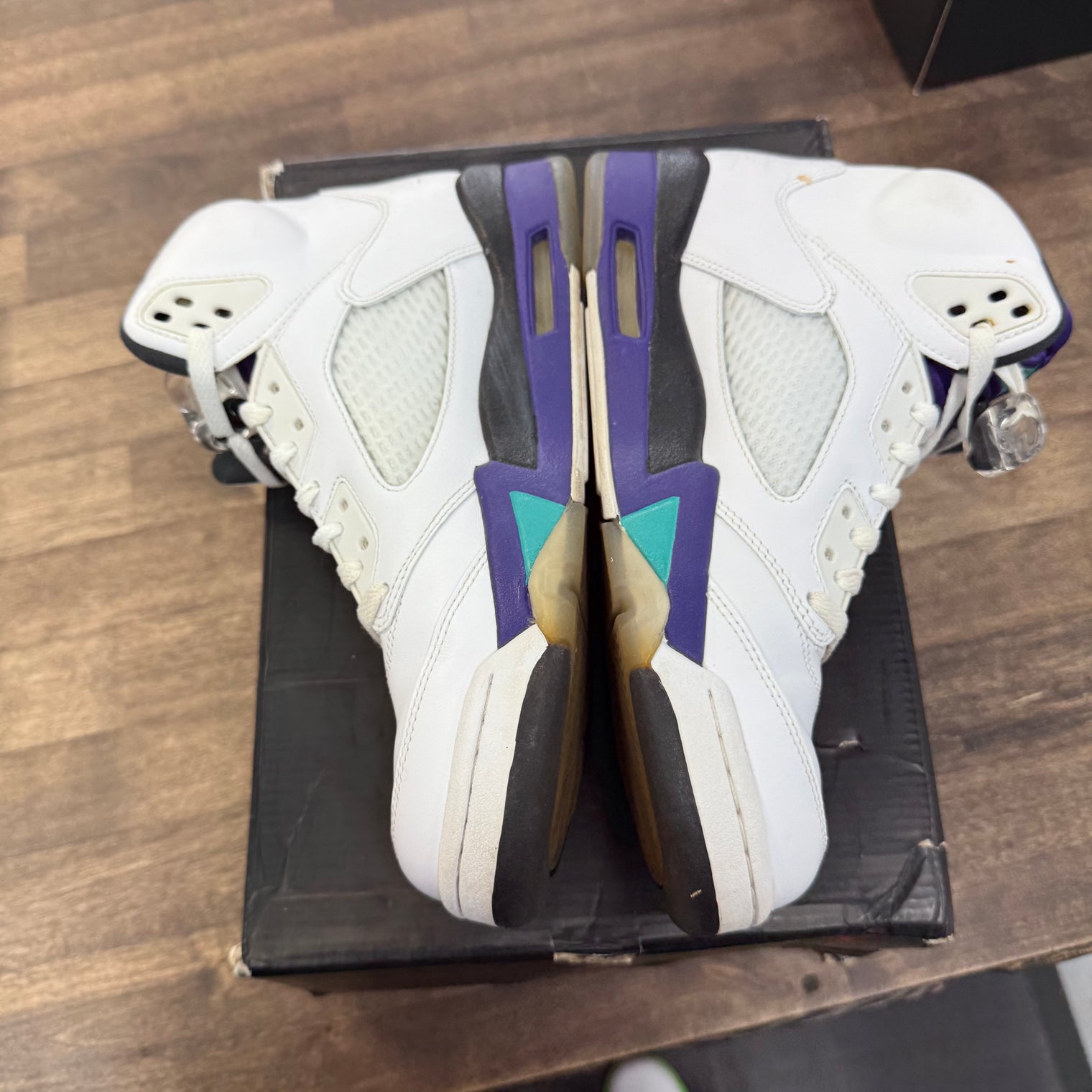 Grape Jordan 5 (2013) (USED, Replacement Box)