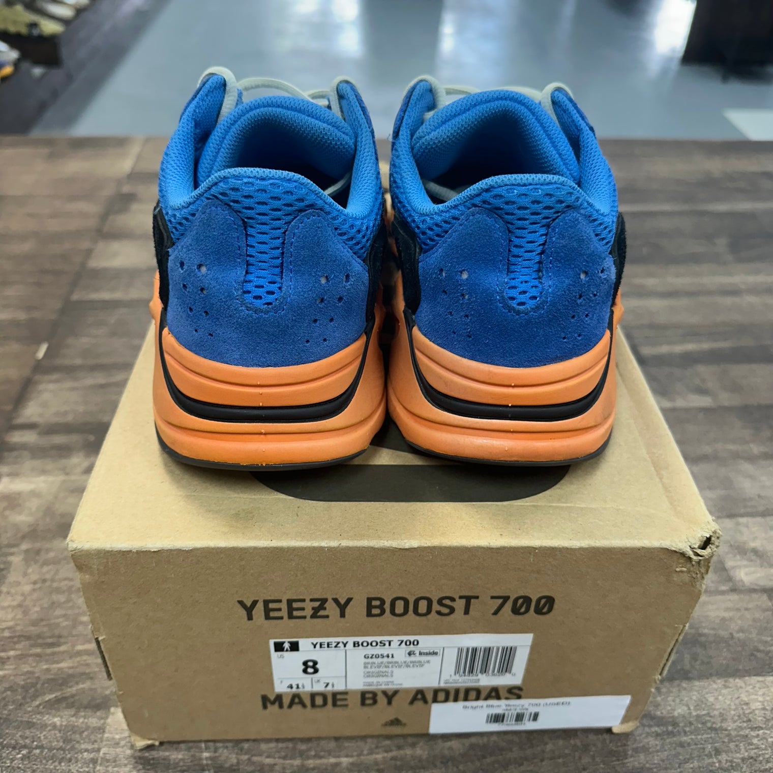 Bright Blue Yeezy 700 (USED)