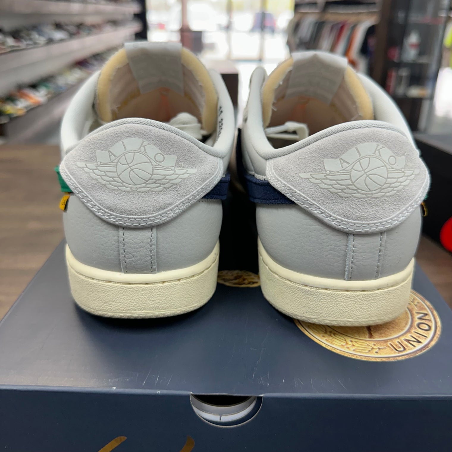 Union Sail Leather Jordan 1 AJKO Low SP (USED)