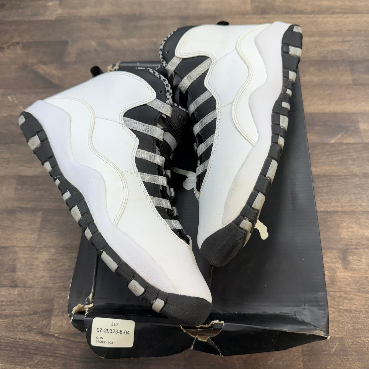 Steel Jordan 10 (GS) (USED)