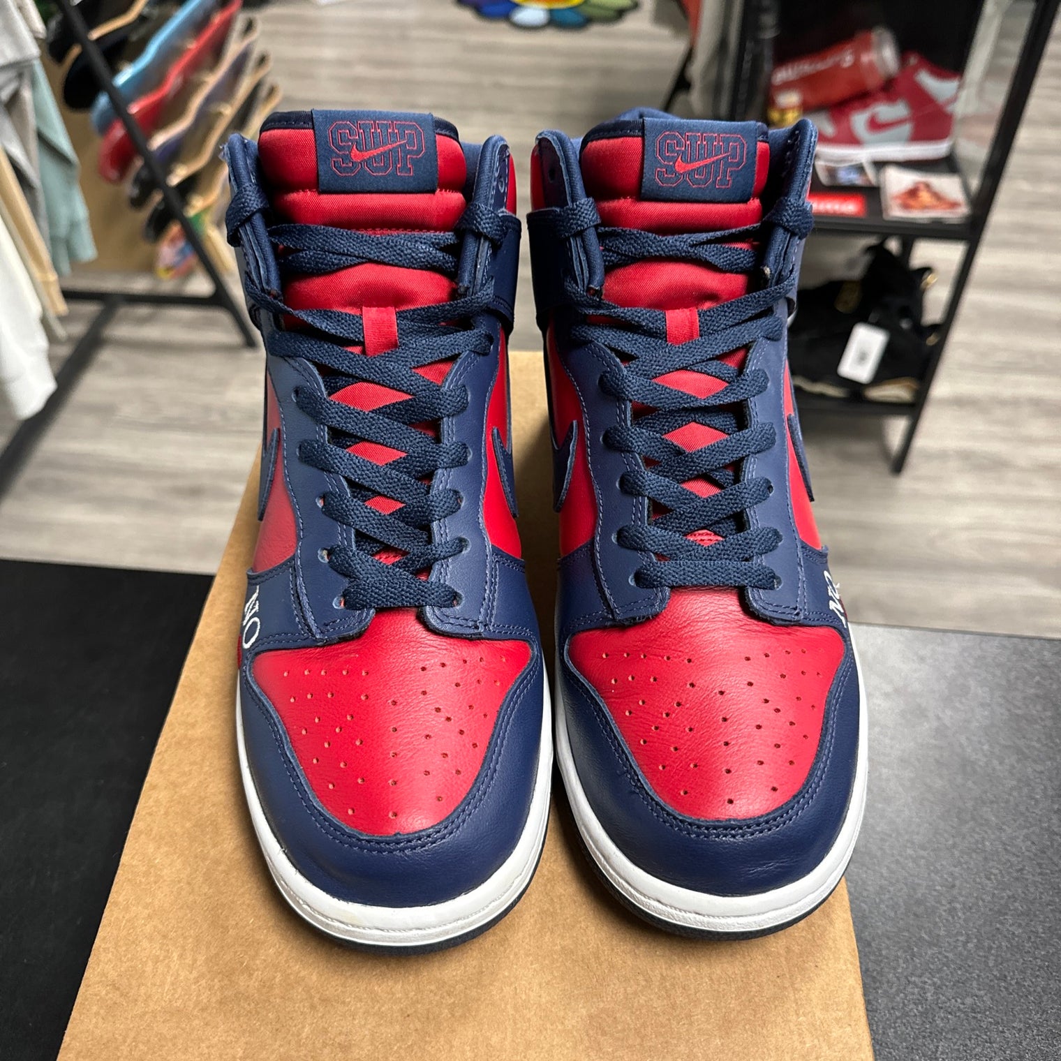 Supreme By Any Means Necessary Dunk High (USED, No box)