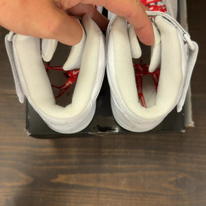 Nike Air Force 1 Mid Supreme White Size 8.5 (Pre-Owned) - aux