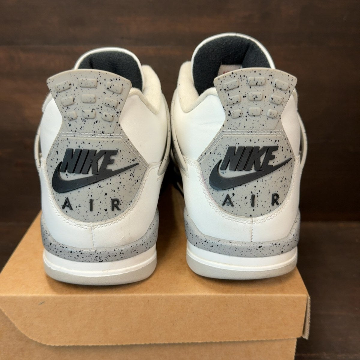 Jordan 4 Retro White Cement (2025) Size 11.5 (Pre-Owned) - Image 5