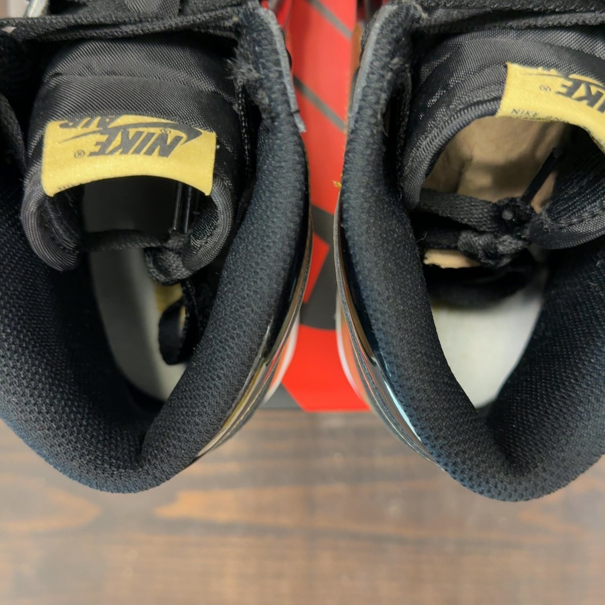 Jordan 1 Retro High NRG Patent Gold Toe Size 10.5 (Pre-Owned) - aux