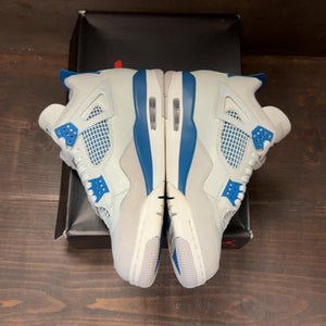 Jordan 4 Retro Military Blue (2024) Size 8.5 (Pre-Owned) - aux