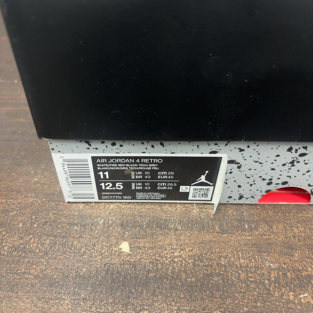 Jordan 4 Retro Fire Red (2020) - Image 7