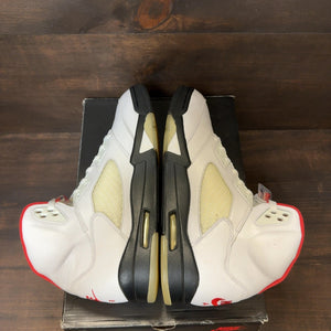 Jordan 5 Retro Fire Red Silver Tongue (2020) - Image 5