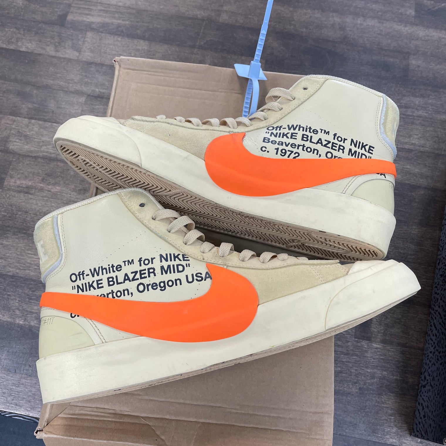 Hallows Eve Nike Blazer Mid Off-White (USED)
