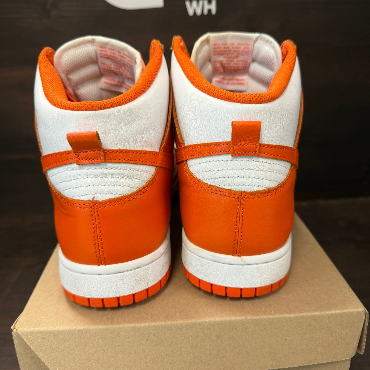 Nike Dunk High Syracuse (2021) Size 11.5 (Pre-Owned) - Image 4