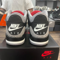 Black Cement Jordan 3 (2024) (USED)
