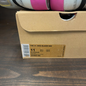 Nike Blazer Mid Off-White Wolf Grey Serena Queen - Image 8