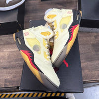 Off-White Sail Jordan 5 Retro (USED)