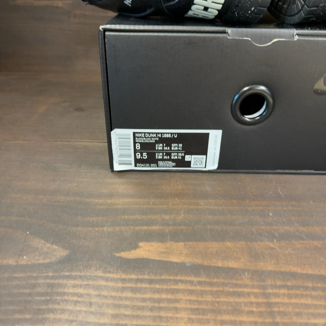 Nike Dunk High Undercover Chaos Black Size 8 (Pre-Owned)