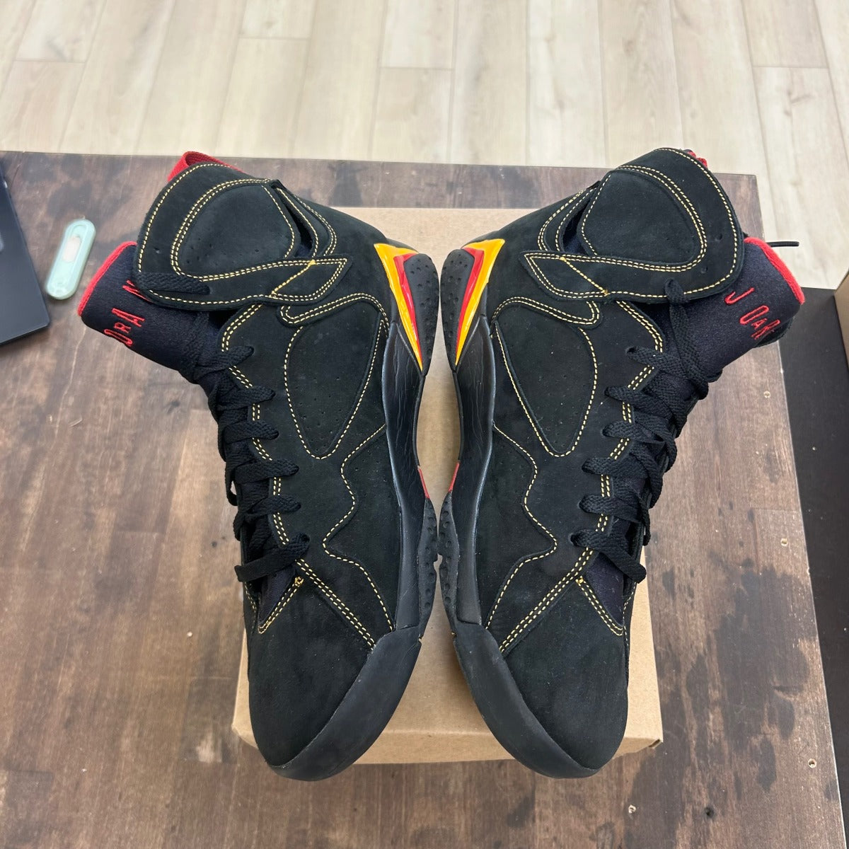 Jordan 7 Retro Citrus (2022) Size 11.5 (Pre-Owned) - Image 3