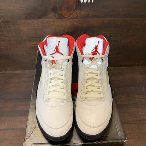Jordan 5 Retro Fire Red Silver Tongue (2020) - Image 3