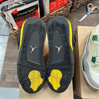 Yellow Thunder Jordan 4 Retro (USED, No Box)