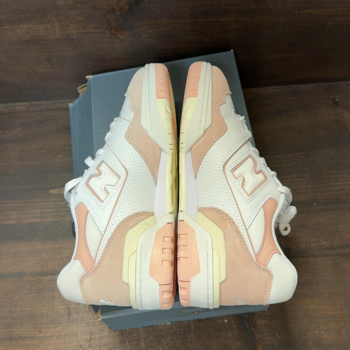 New Balance 550 Pink Sand Sea Salt (Women's) - Image 6