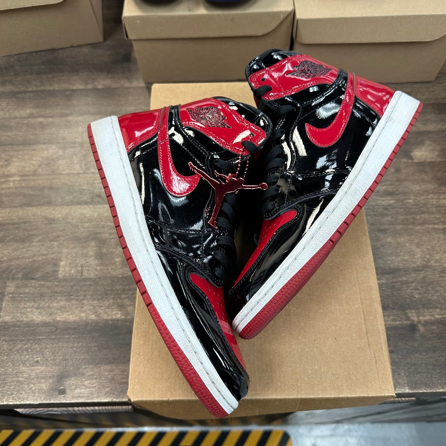 Patent Bred Jordan 1 High (USED,No Box)