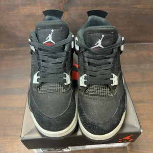 Jordan 4 Retro Black Canvas (GS) - Image 3
