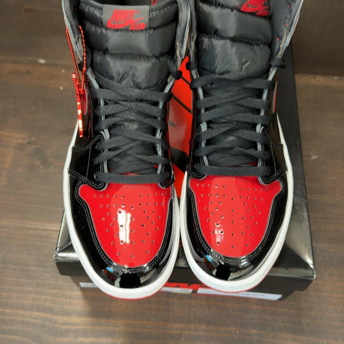 Jordan 1 Retro High OG Patent Bred - Image 3