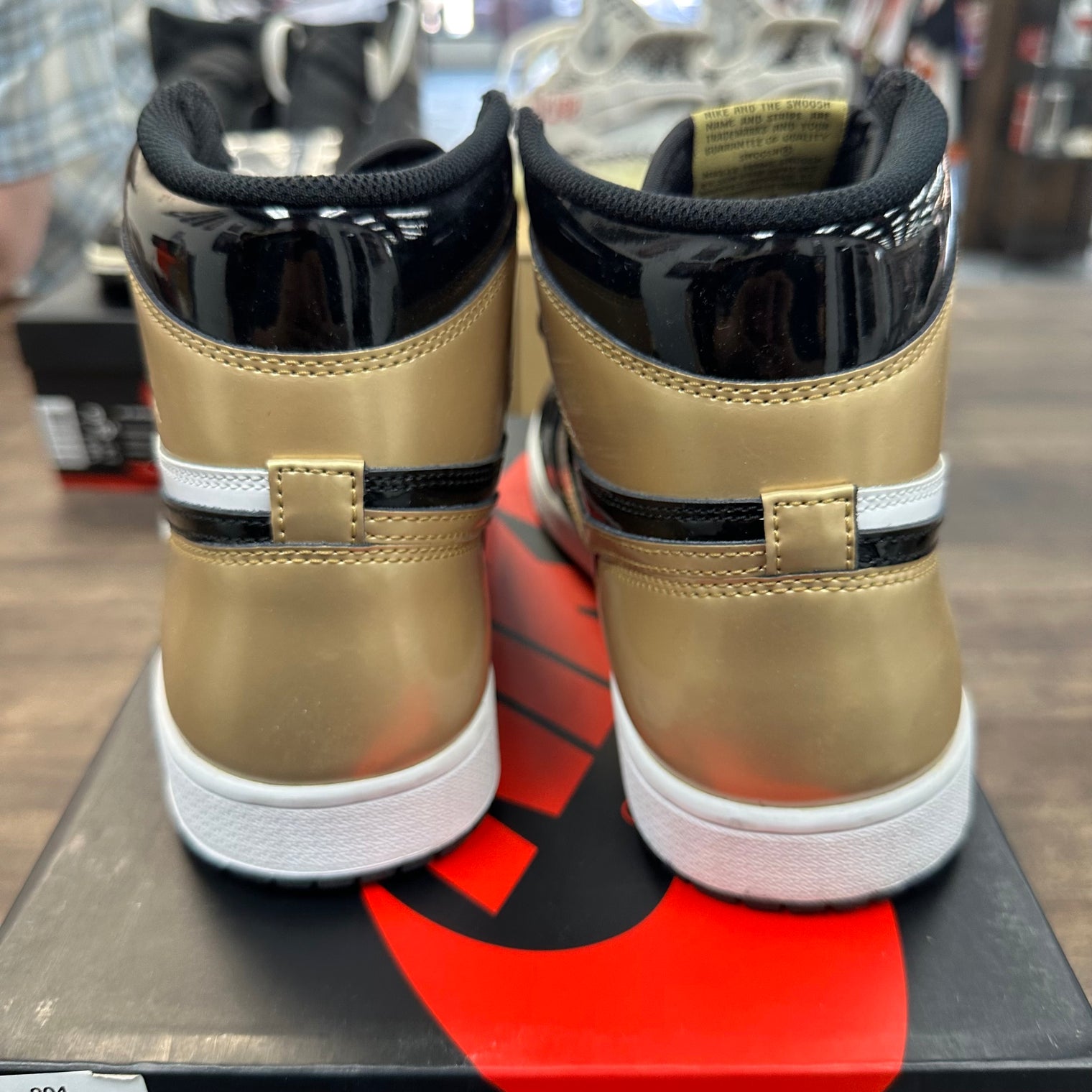 Gold Toe Jordan 1 High (USED)