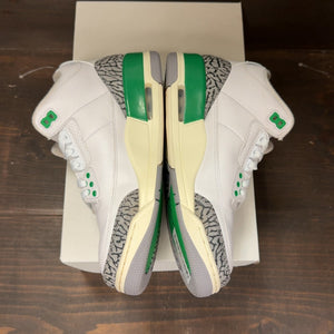 Jordan 3 Retro Lucky Green (Women's) Size 9W (Pre-Owned) - Image 4