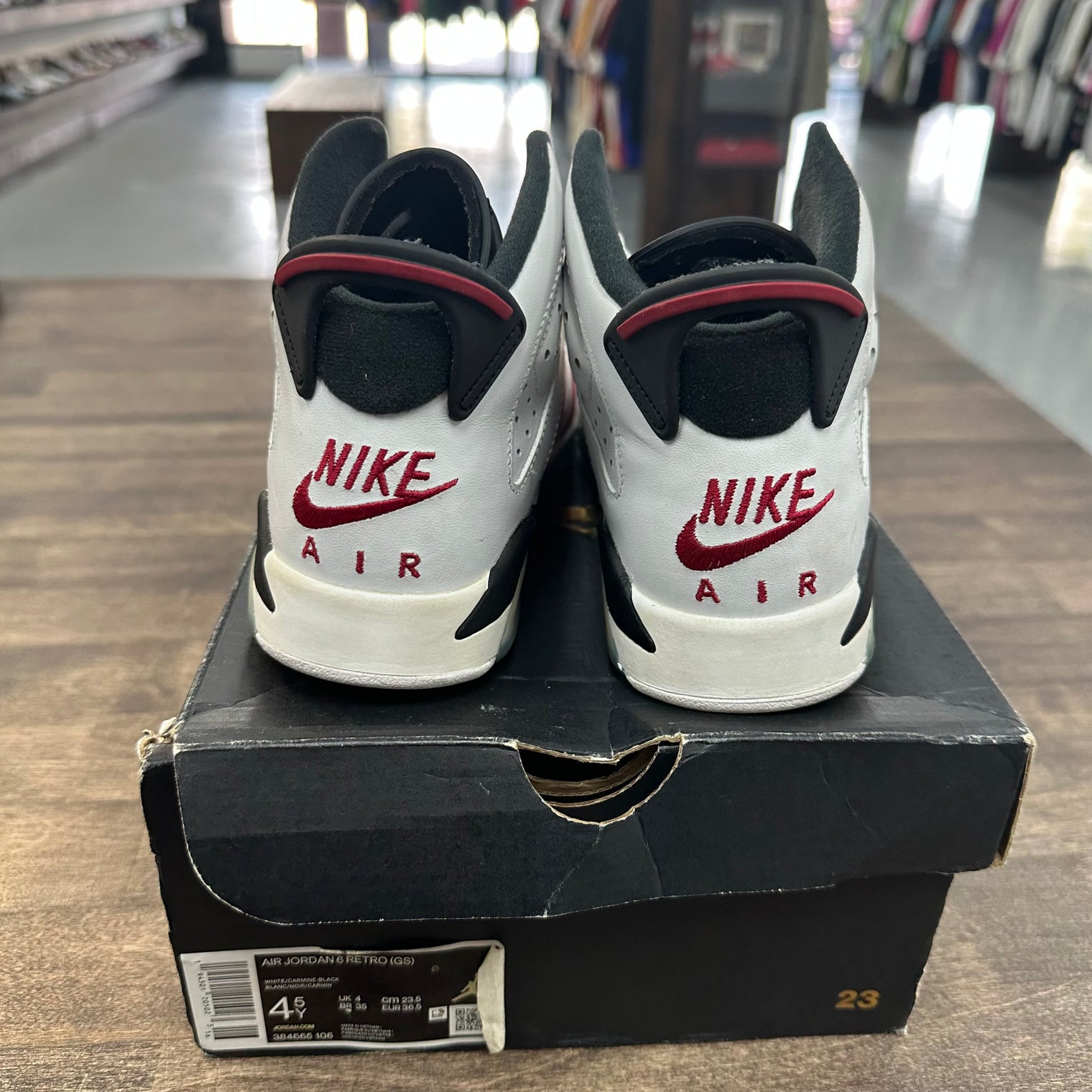 Carmine Jordan 6 Retro (GS) (USED)