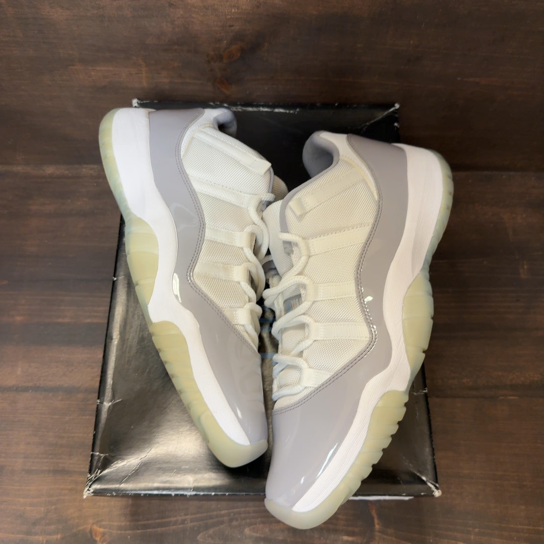 Jordan 11 Retro Low Cement Grey Size 12 (Pre-Owned) - Image 2
