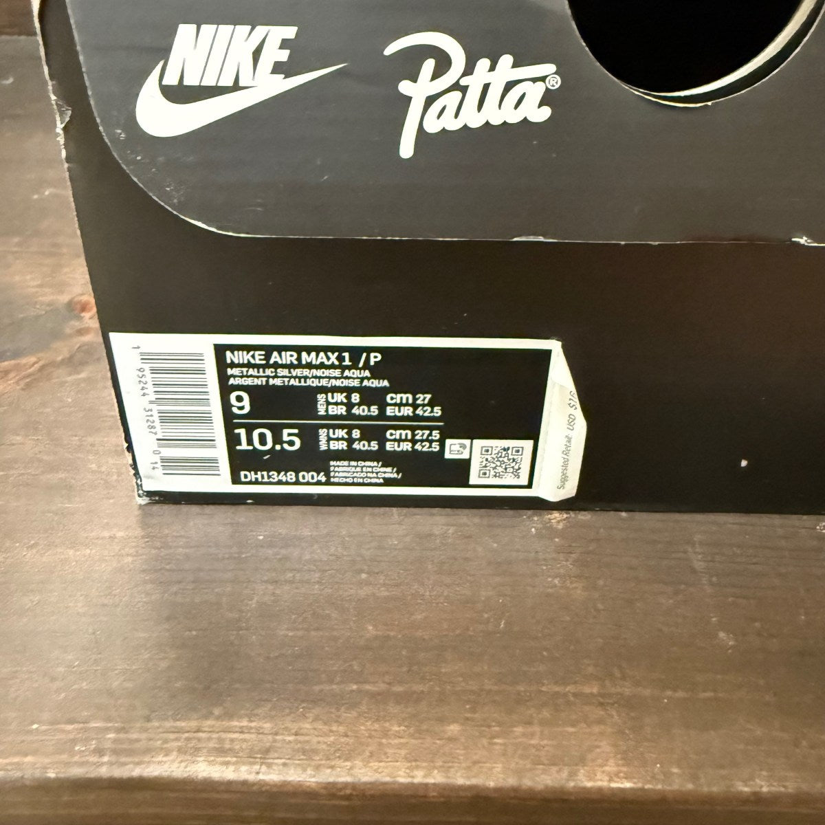 Nike Air Max 1 Patta Waves Noise Aqua (without Bracelet) - Image 7