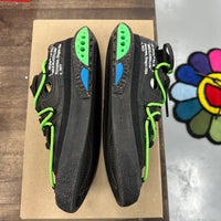 Off-White Black Electro Green Nike Blazer Low (USED,No Box)
