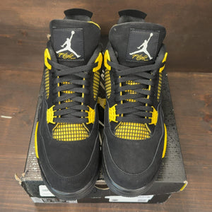 Jordan 4 Retro Thunder (2023) Size 12 (Pre-Owned) - tag