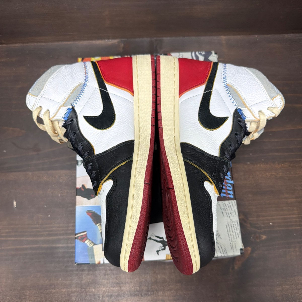 Jordan 1 Retro High Union Los Angeles Black Toe - Image 6
