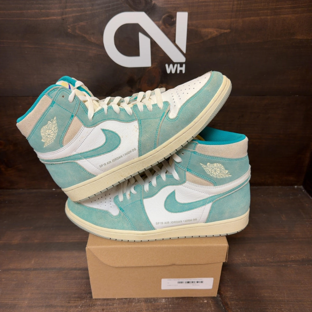Jordan 1 Retro High Turbo Green Size 13 (Pre-Owned) - Image 1