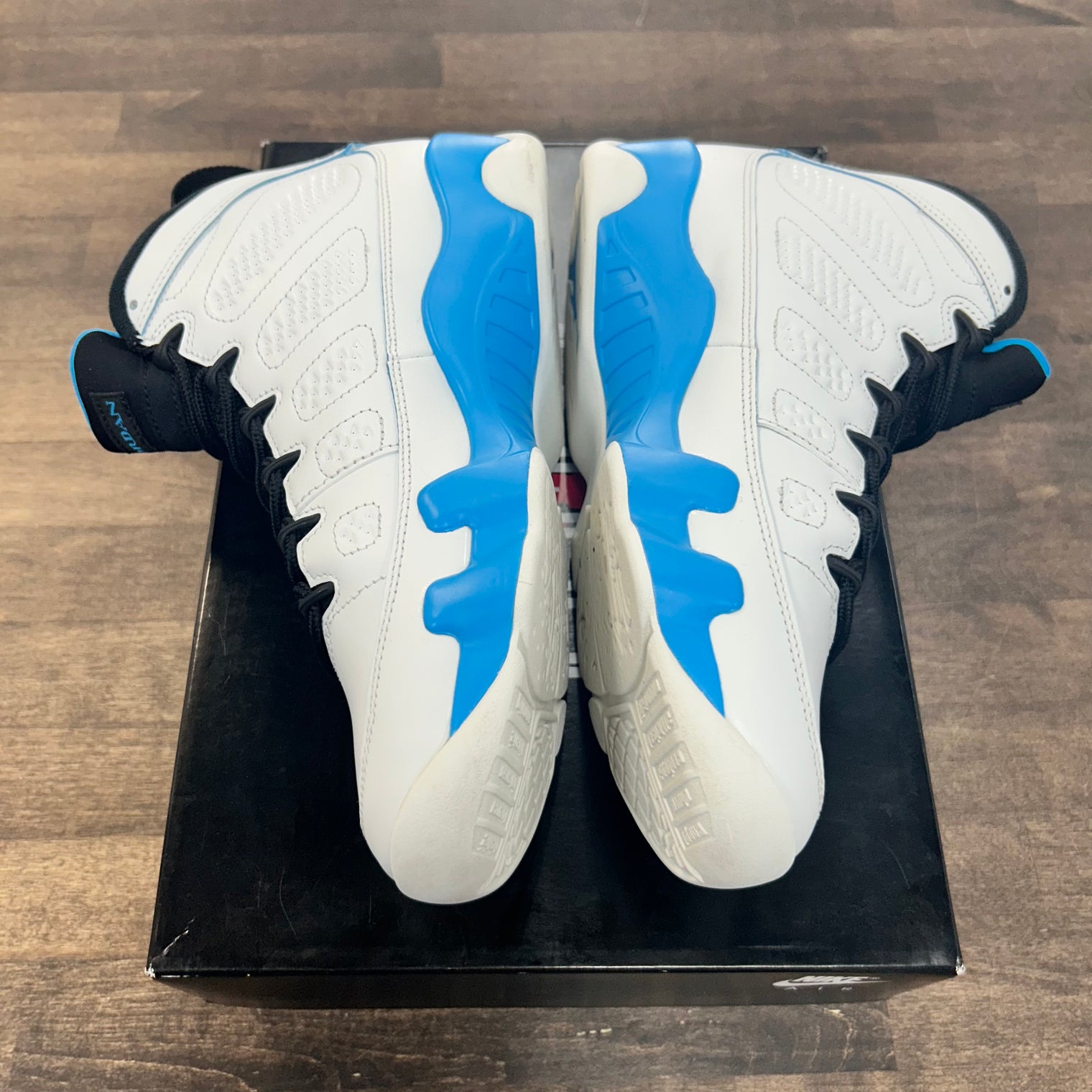 Powder Blue Jordan 9 (USED)