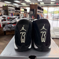 Black White Jordan 14 Retro (USED)